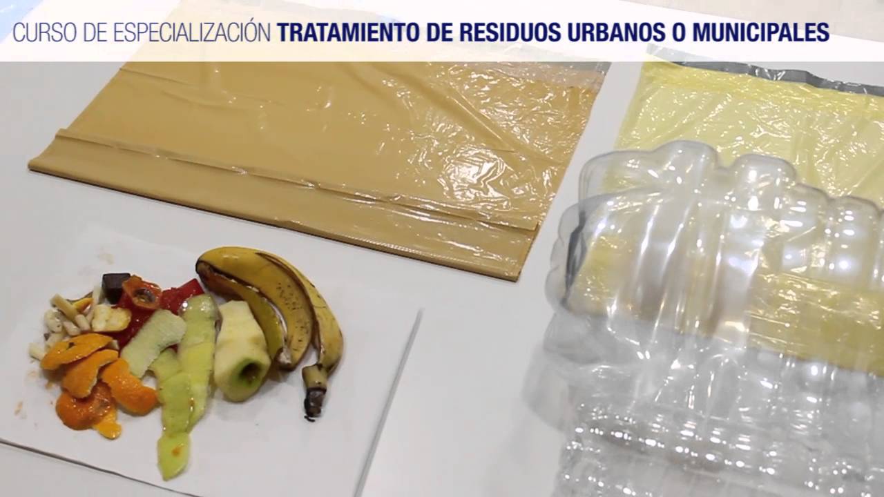 RECUPERACIÓN Y RECICLADO DE RESIDUOS URBANOS O MUNICIPALES