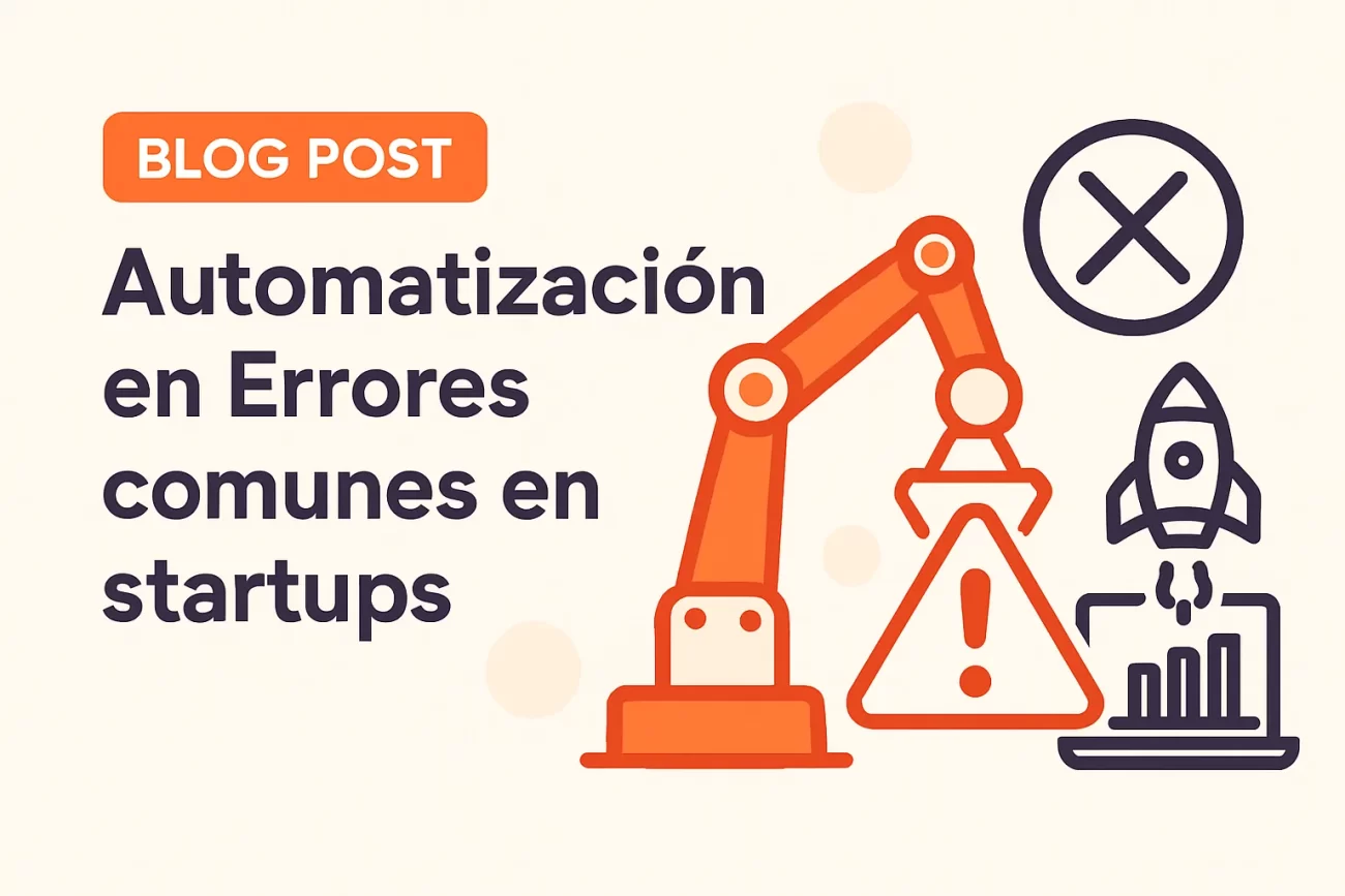 automatización en Errores comunes en startups