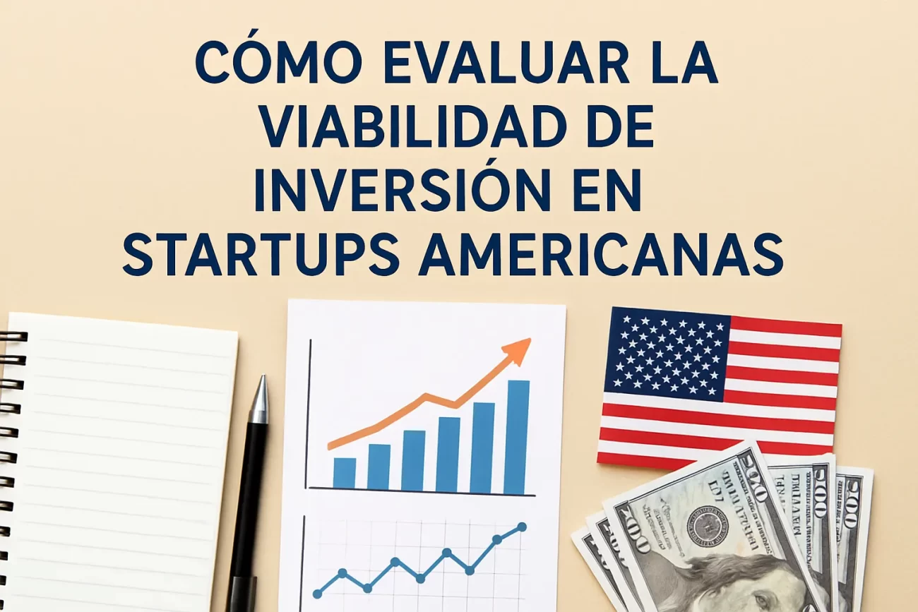 cómo evaluar la viabilidad de Inversión en startups americanas
