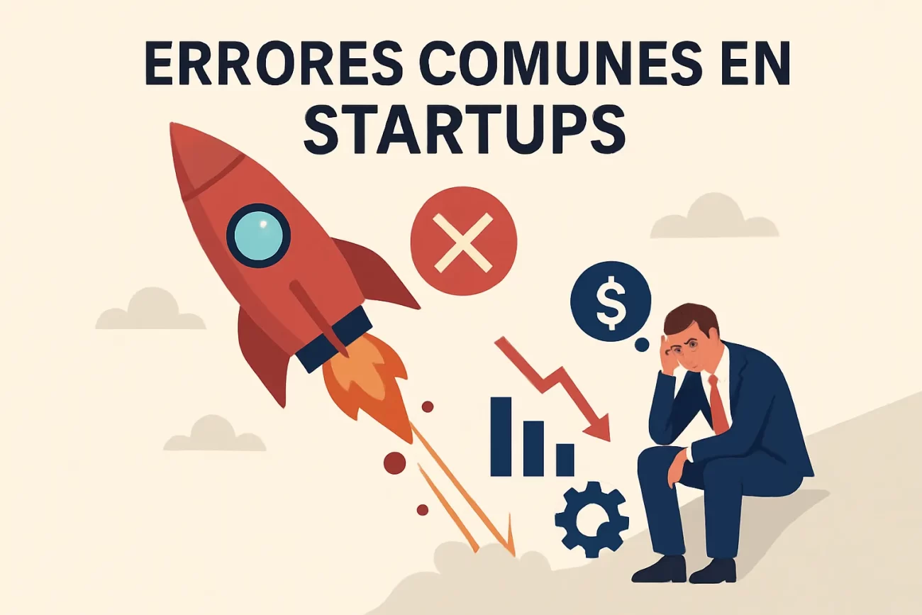 errores comunes en Errores comunes en startups