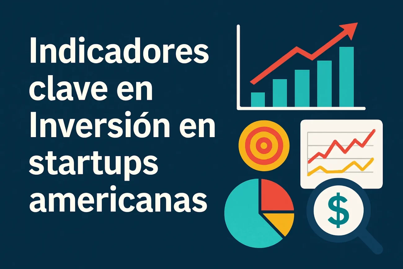 indicadores clave en Inversión en startups americanas