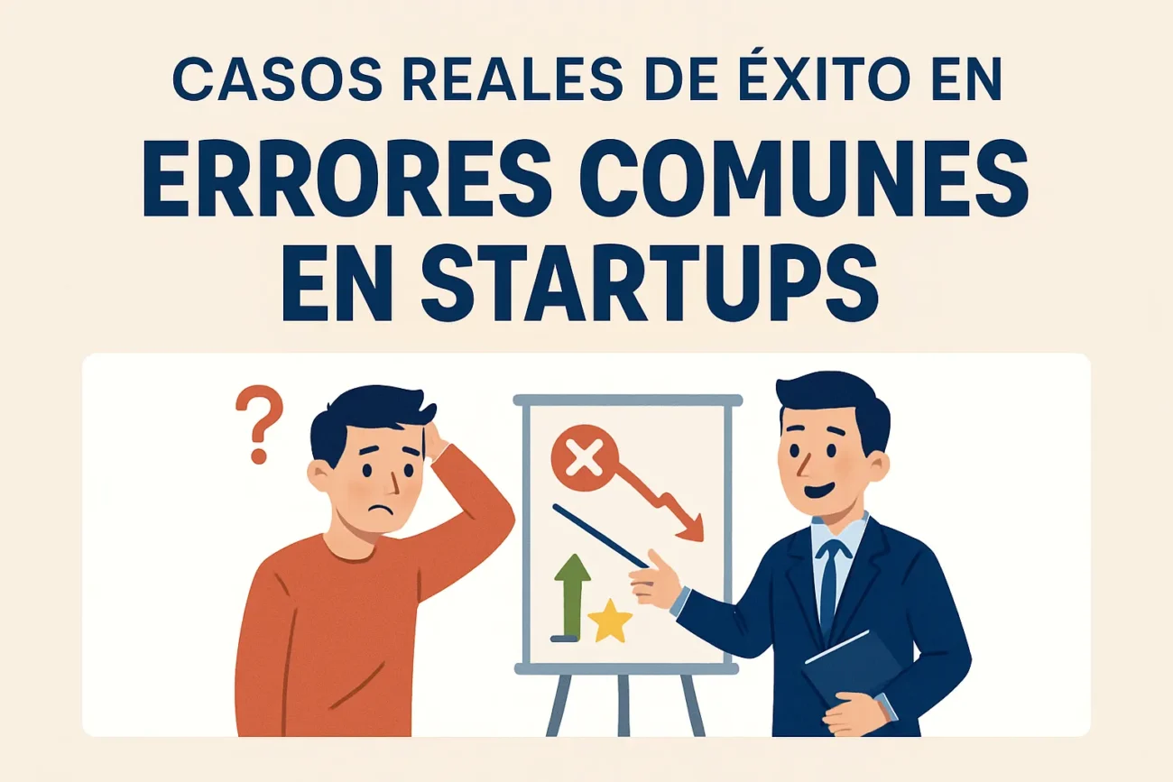 casos reales de éxito en Errores comunes en startups