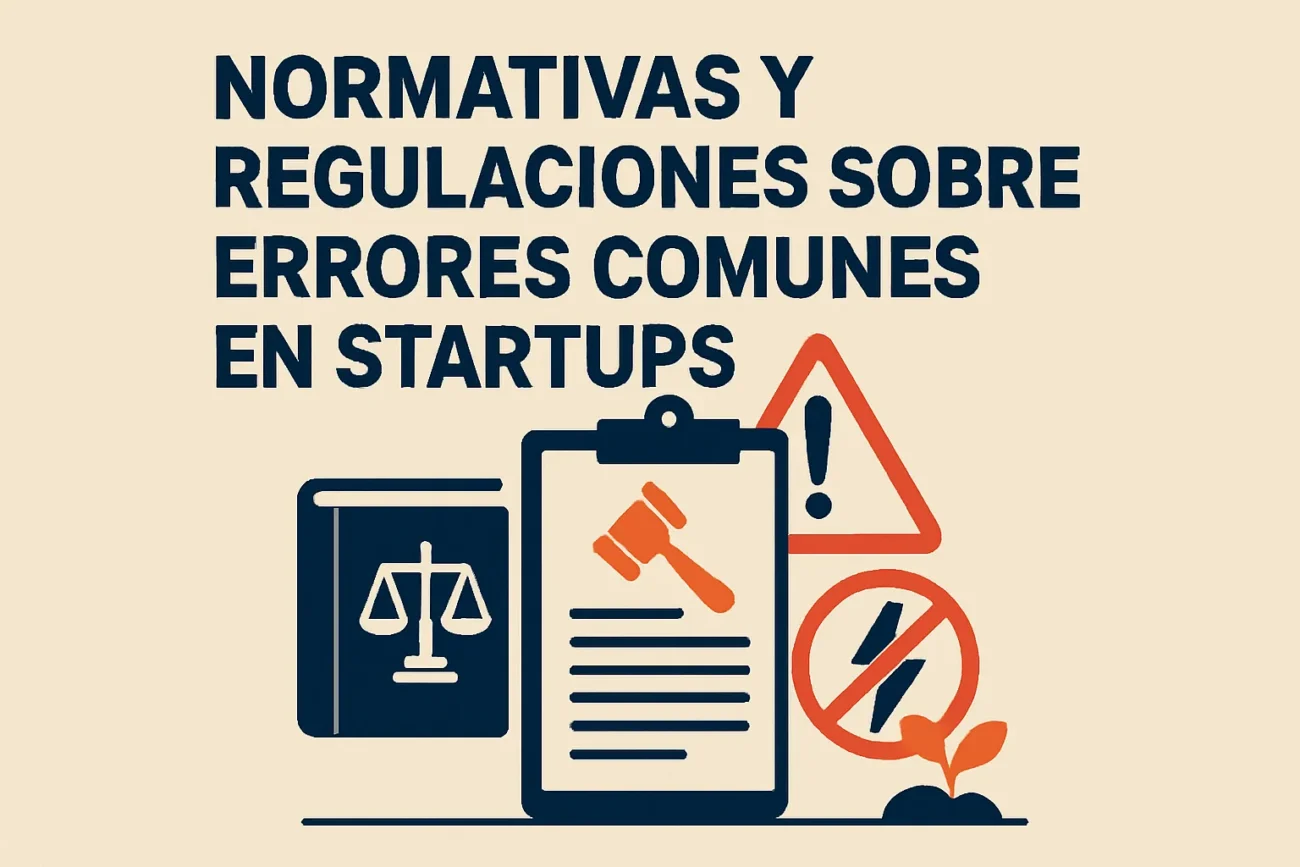 normativas y regulaciones sobre Errores comunes en startups