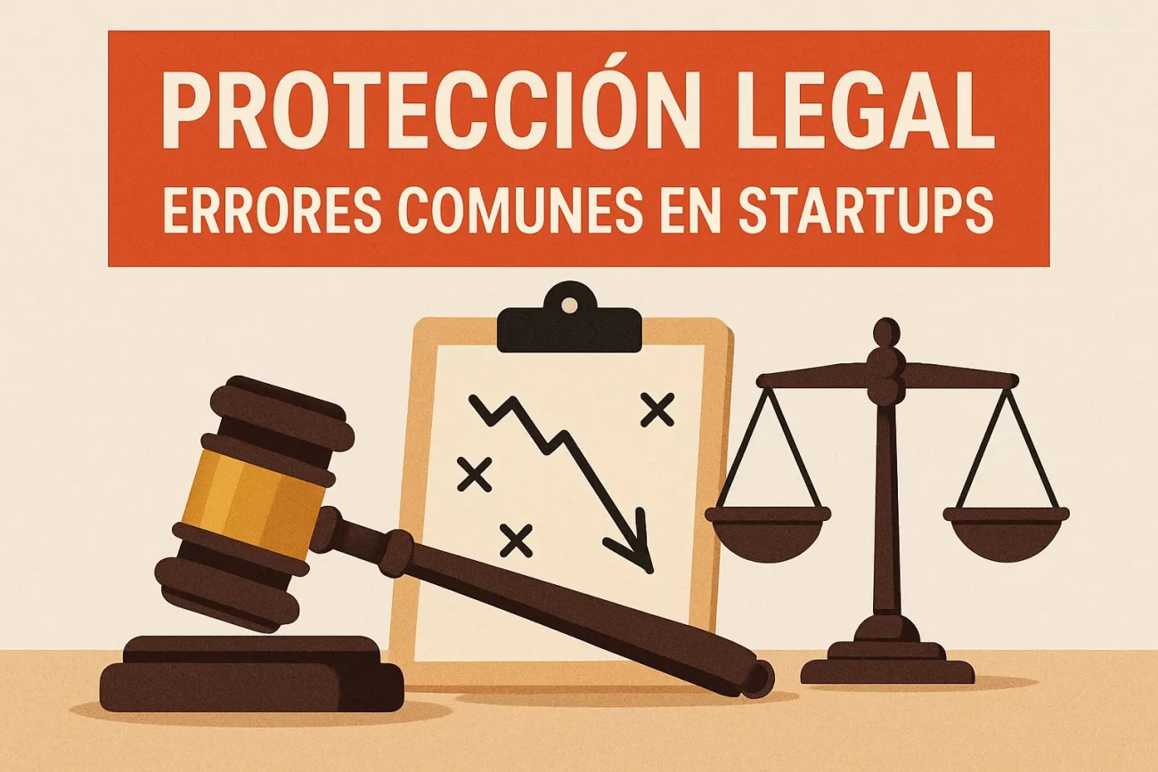 protección legal para Errores comunes en startups
