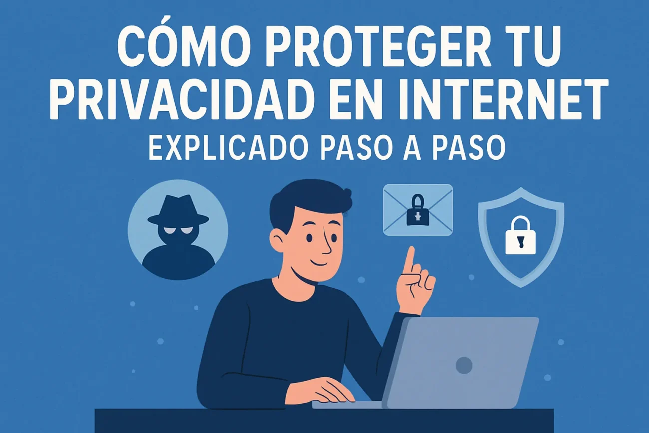 cómo proteger tu privacidad en internet explicado paso a paso