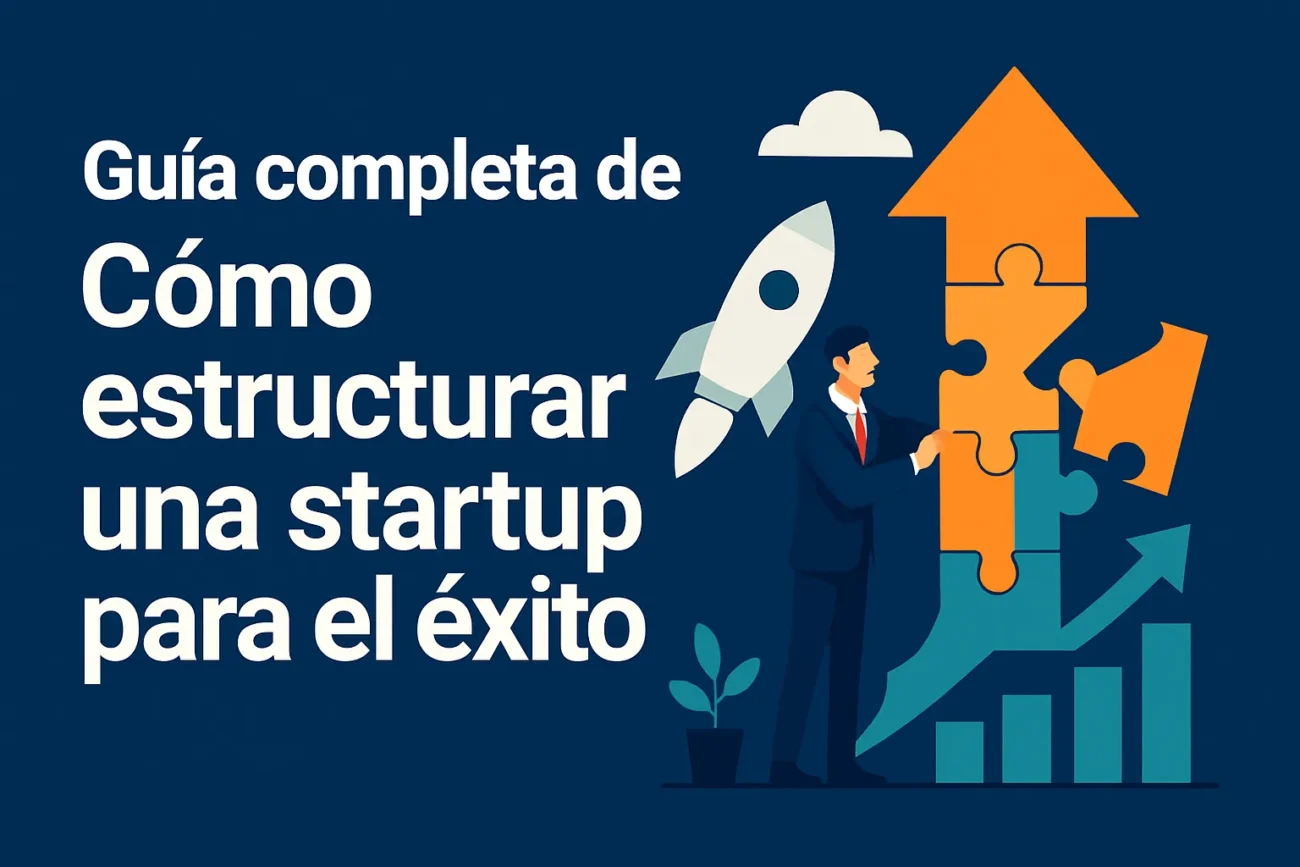 guía completa de Cómo estructurar una startup para el éxito