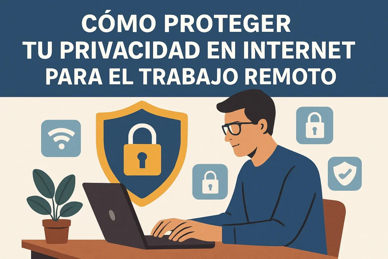 cómo proteger tu privacidad en internet para el trabajo remoto