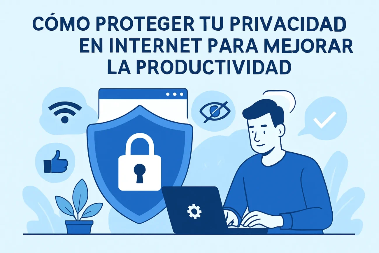 cómo proteger tu privacidad en internet para mejorar la productividad