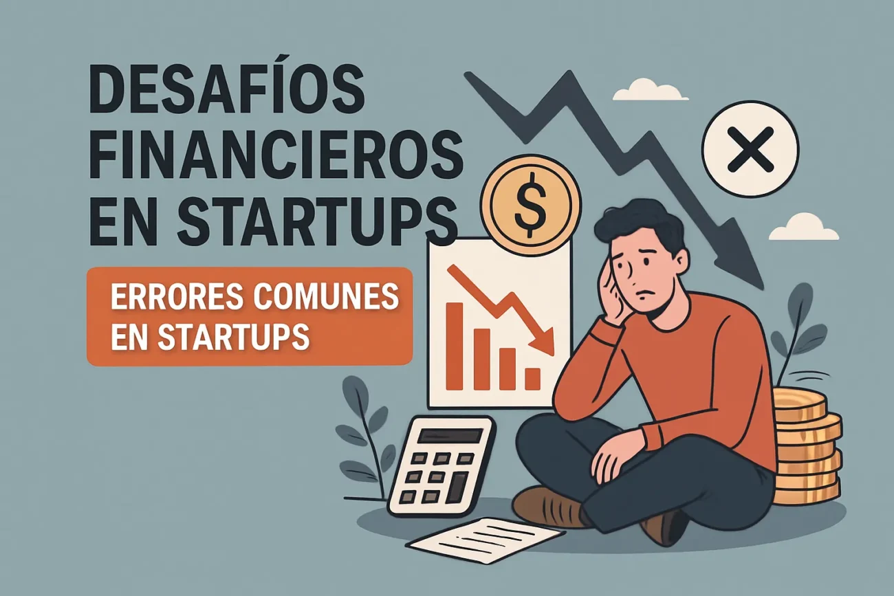 desafíos financieros en Errores comunes en startups