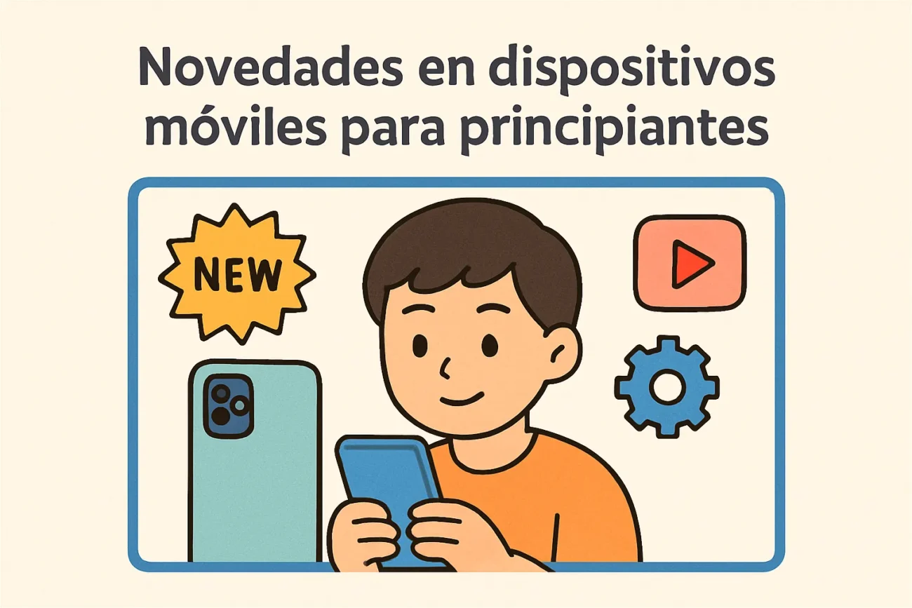 novedades en dispositivos móviles para principiantes