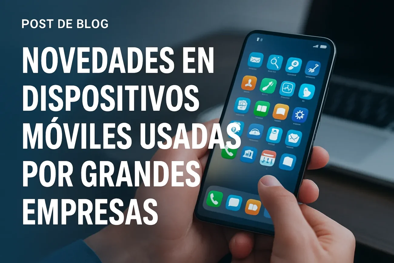 novedades en dispositivos móviles usada por grandes empresas