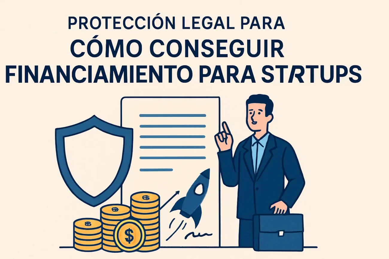 protección legal para Cómo conseguir financiamiento para startups