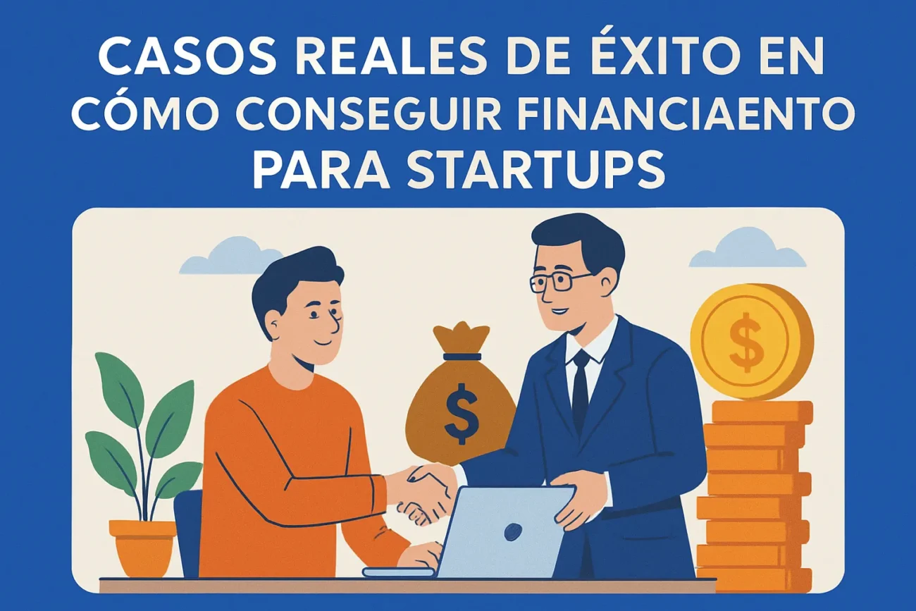 casos reales de éxito en Cómo conseguir financiamiento para startups