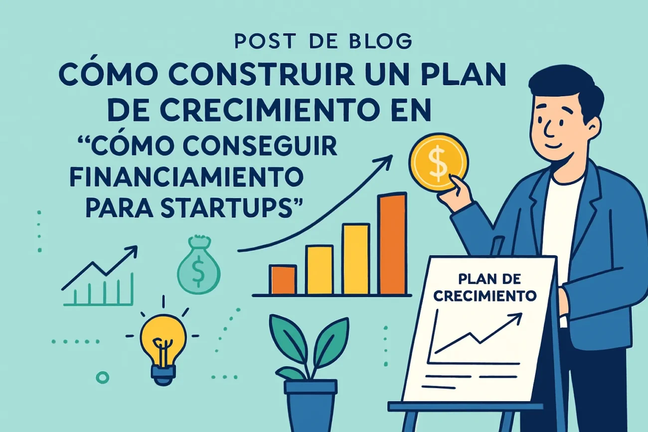 cómo construir un plan de crecimiento en Cómo conseguir financiamiento para startups