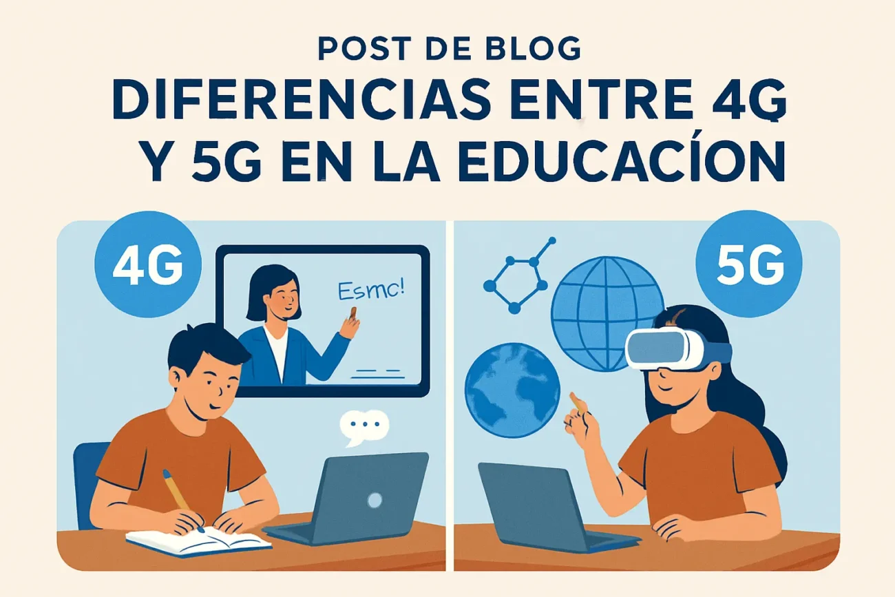 diferencias-entre-4G-y-5G-en-la-educacion | 49k Noticias diferencias entre 4G y 5G en la educación