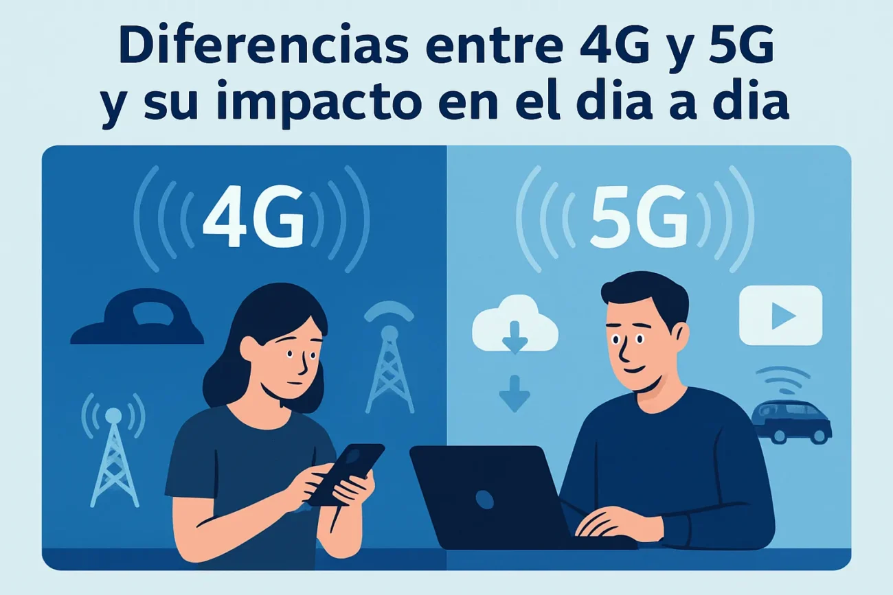 diferencias-entre-4G-y-5G-y-su-impacto-en-el-dia-a-dia | 49k Noticias diferencias entre 4G y 5G y su impacto en el día a día