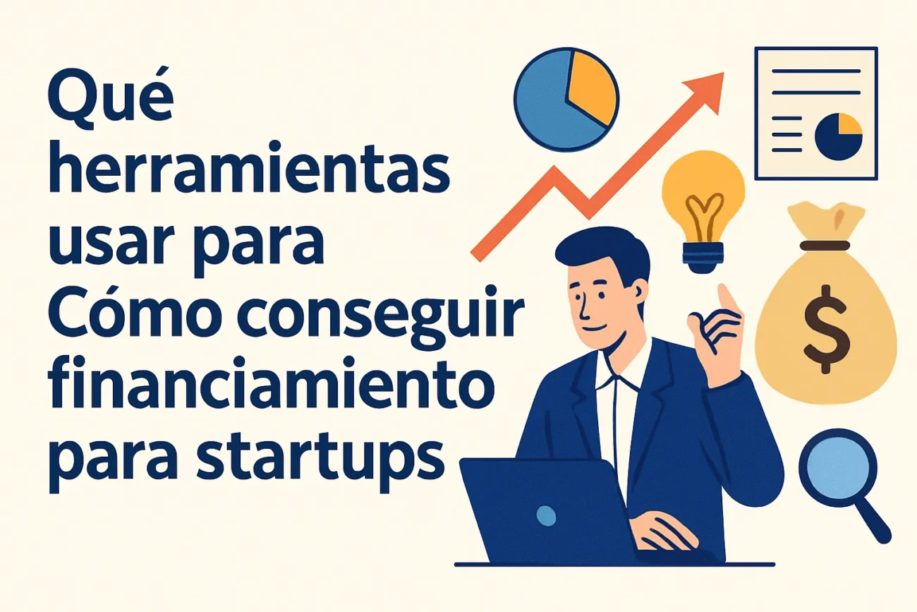 qué herramientas usar para Cómo conseguir financiamiento para startups