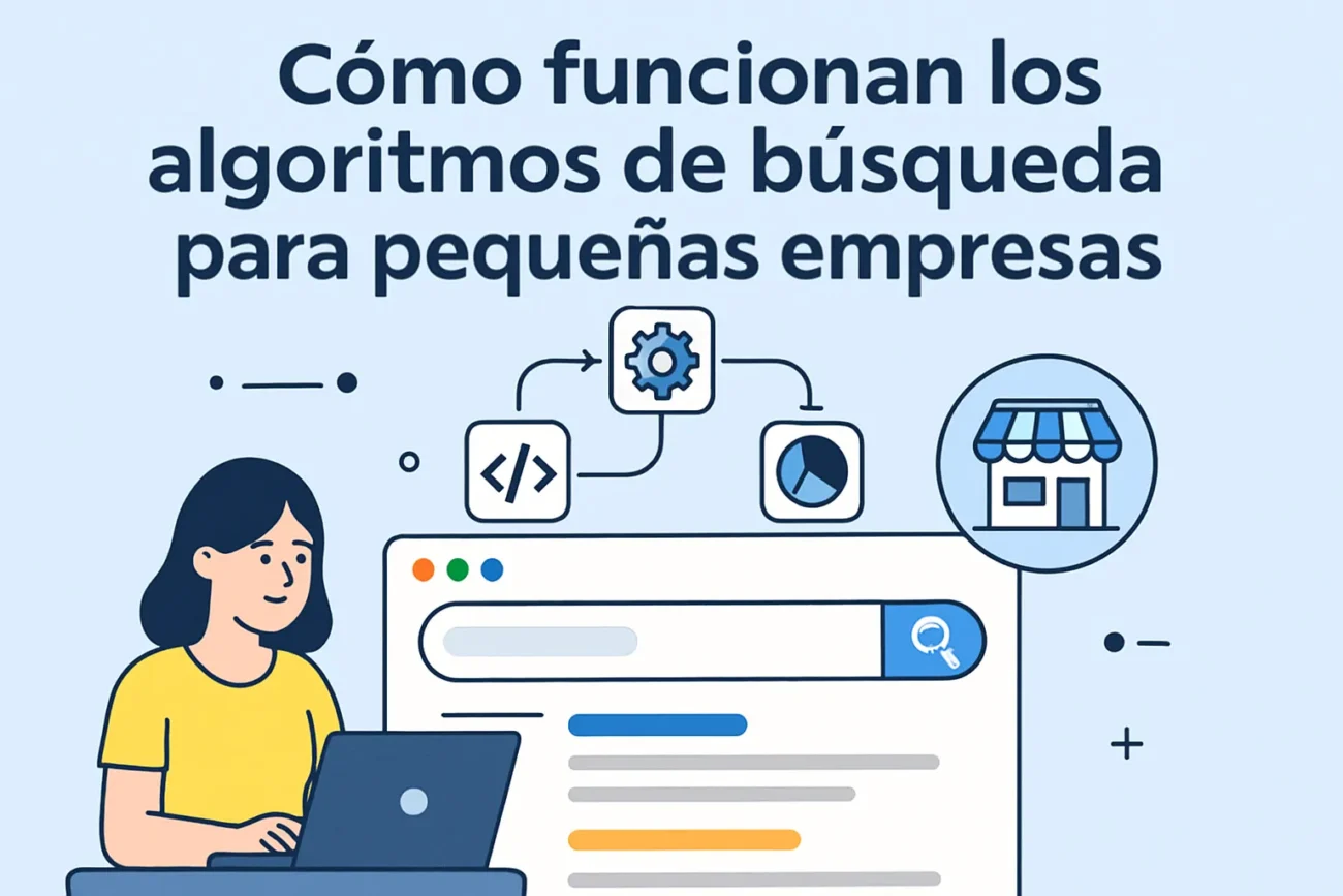 cómo funcionan los algoritmos de búsqueda para pequeñas empresas