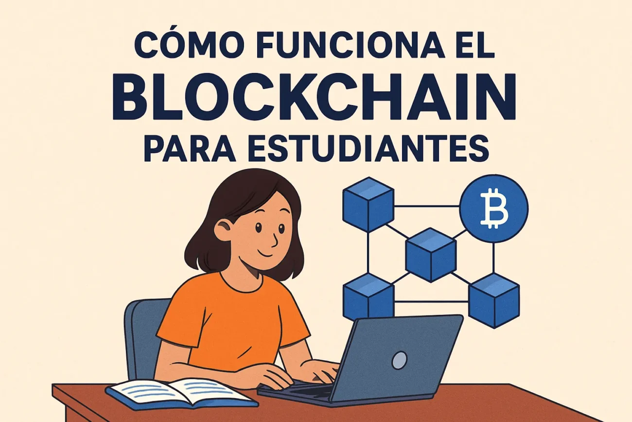 cómo funciona el blockchain para estudiantes