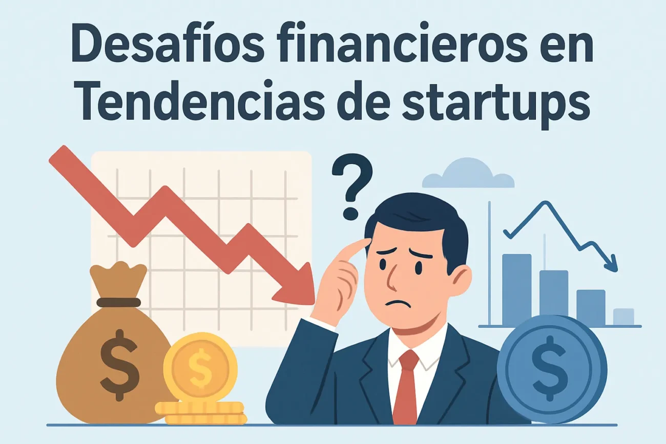 desafíos financieros en Tendencias de startups