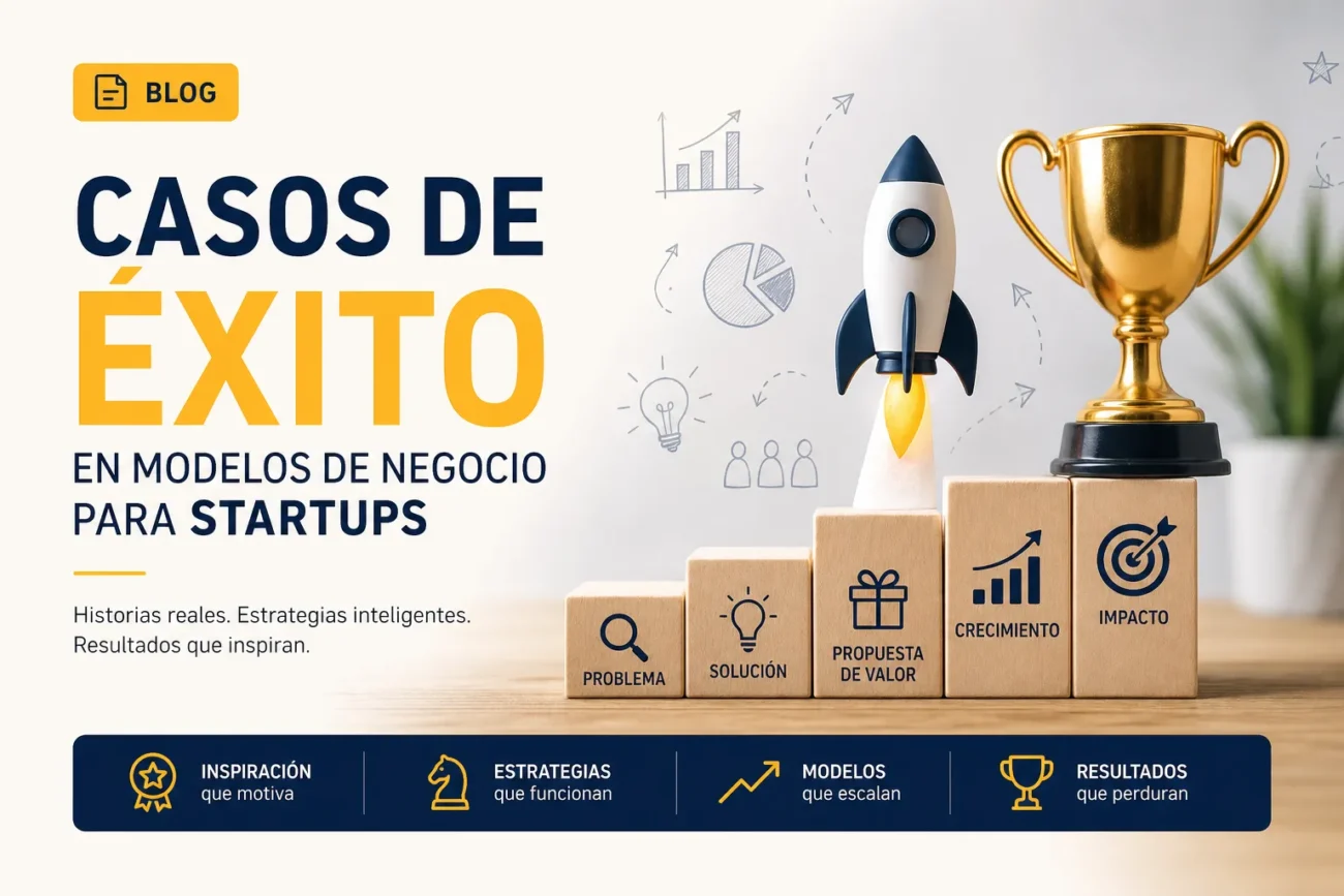 casos de éxito en Modelos de negocio para startups
