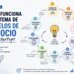 cómo funciona el sistema de Modelos de negocio para startups