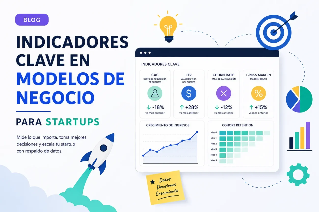 indicadores-clave-en-Modelos-de-negocio-para-startups | 49k Noticias indicadores clave en Modelos de negocio para startups