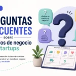 preguntas frecuentes sobre Modelos de negocio para startups