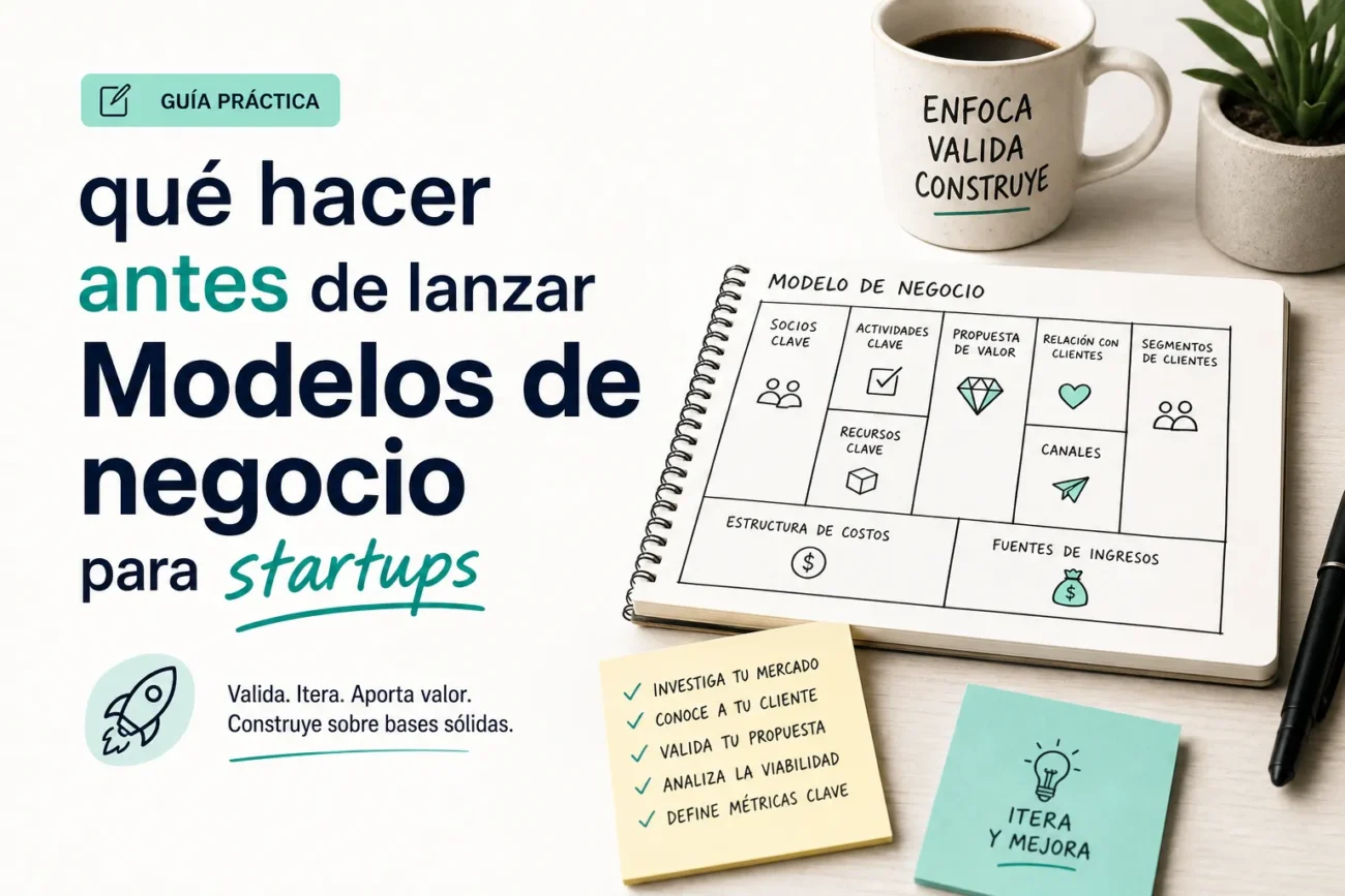 que-hacer-antes-de-lanzar-Modelos-de-negocio-para-startups | 49k Noticias qué hacer antes de lanzar Modelos de negocio para startups