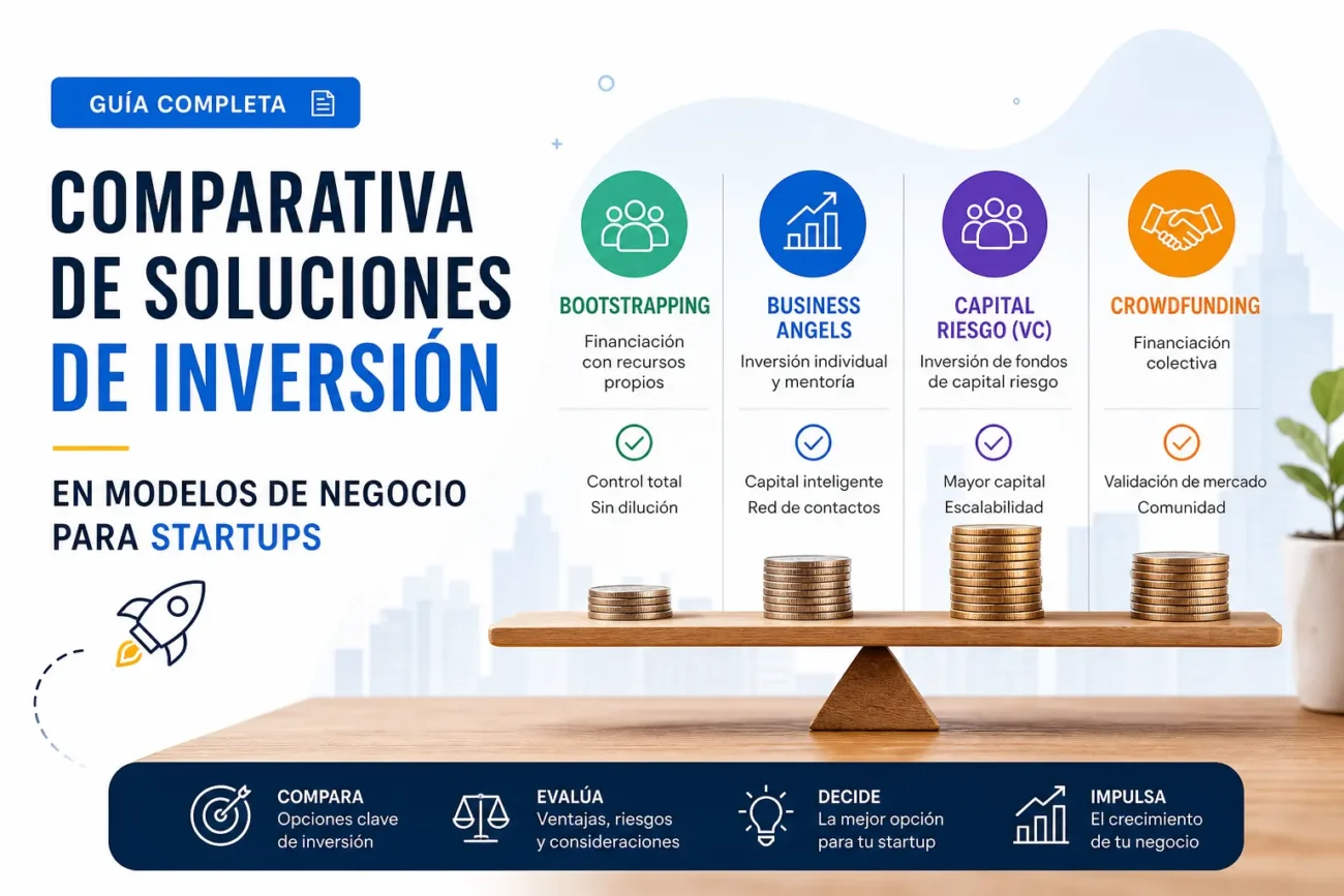 comparativa-de-soluciones-de-inversion-en-Modelos-de-negocio-para-startups | 49k Noticias comparativa de soluciones de inversión en Modelos de negocio para startups