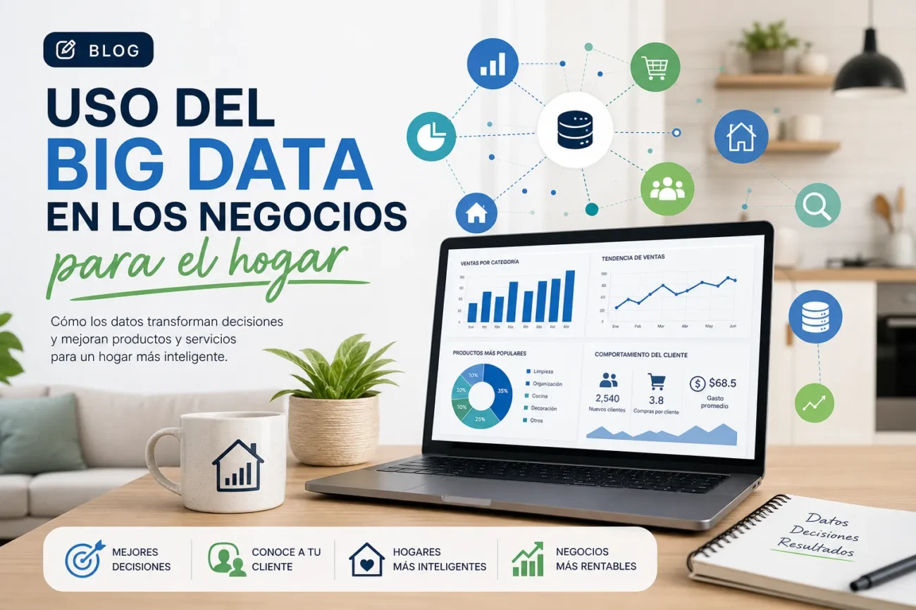 uso del big data en los negocios para el hogar